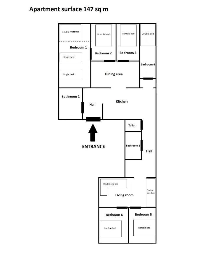 Prime Location Apartment كراكوفيا المظهر الخارجي الصورة